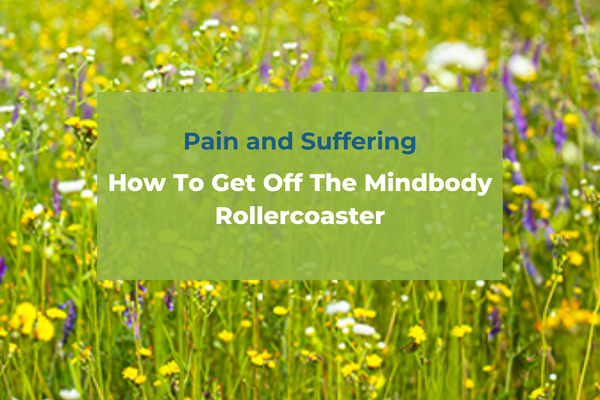 Pain and Suffering. How To Get Off The Mindbody Rollercoaster